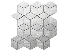 mozaika-romb-diamond-srebrna-silver-metalic