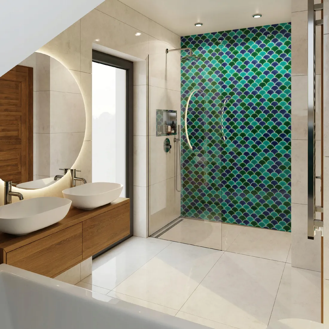 mozaika-ceramiczna-fish-scale-blue-ocean-mix-stan-nowy