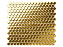 mozaika-ceramiczna-penny-dots-zlota-gold