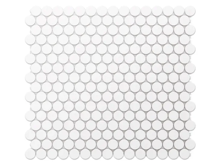 mozaika-ceramiczna-penny-dots-white-matowa-stan-nowy