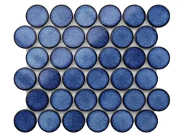 mozaika-ceramiczna-circle-dots-royal-blue-niebieska
