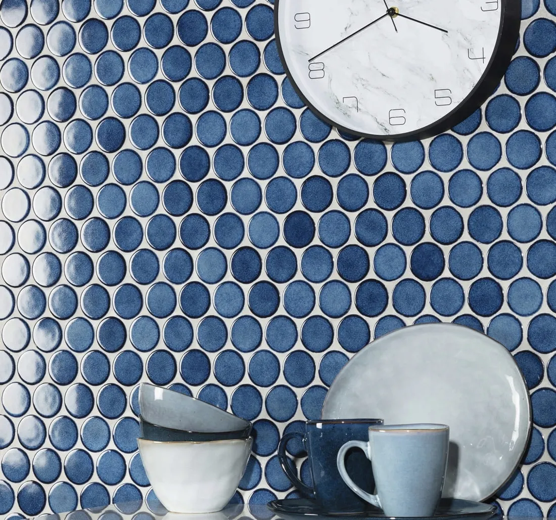 mozaika-ceramiczna-circle-dots-royal-blue-niebieska