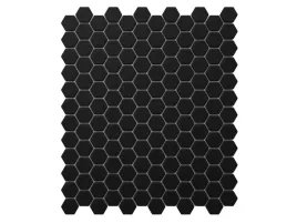 mozaika-ceramiczna-heksagon-black-czarny-matowy