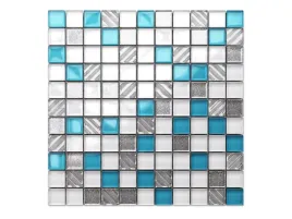 mozaika-szklana-blue-ice-biala-niebieska-8mm