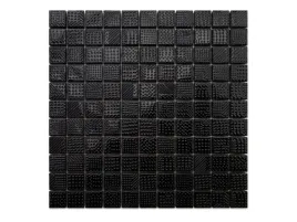 mozaika-szklana-czarna-nero-struktura-30x30-8mm