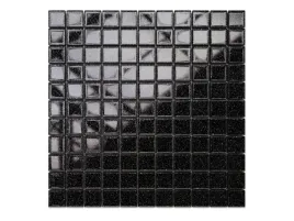 mozaika-szklana-czarna-nero-brokat-silver-30x30cm