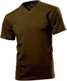 15-hanes-nowy-brazowy-t-shirt-v-neck-rozmiar-s