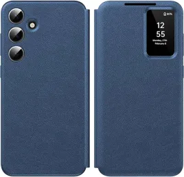 coque-etui-z-klapka-smart-view-do-samsung-galaxy-s24-s25-granatowe
