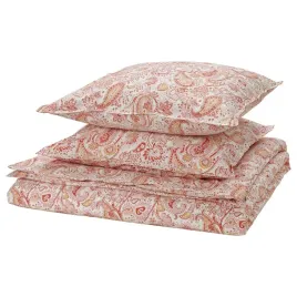ikea-rodgersia-poszwa-na-koldre-i-2-poszewki-rozowy-bialy-200x200-50x60-cm