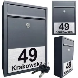 metalowa-duza-skrzynka-na-listy-z-adresem-domu-zamykana-czarna-22x32x85