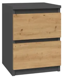 stolik-nocny-2-szuflady-30-cm-antracyt-artisan-malwina-ii-ts-6-kolorow