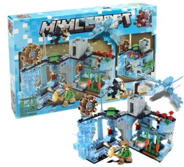 minecraft-forteca-niebieska-led-klocki-smok-332-el