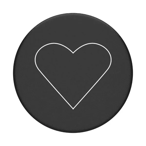 uchwyt-do-telefonu-popsockets-2-white-heart-black-stan-nowy