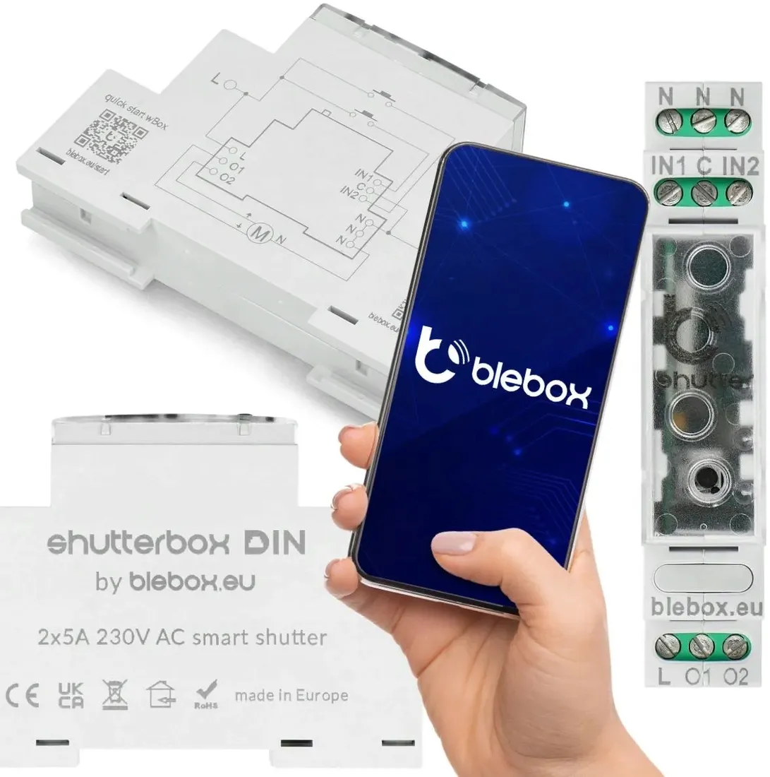 modul-sterowania-roletami-shutterbox-din-blebox-stan-nowy