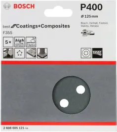 papier-scierny-na-rzep-f355-125mm-ziarno-p400-2608605121-bosch-opak-5szt