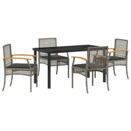 zestaw-do-jadalni-w-ogrodzie-5-szt-szary-i-czarny-rattan