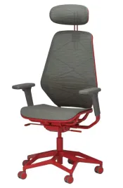 ikea-styrspel-krzeslo-gamingowe-szary-czerwony