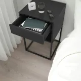 ikea-stolik-nocny-vikhammer-czarny-kolor-mebla-czarny
