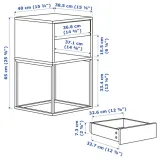 ikea-stolik-nocny-vikhammer-czarny-kolor-frontow-czarny