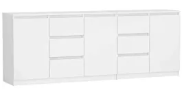 nowoczesna-komoda-duza-3-drzwi-6-szuflad-200-cm-biala-kostka-ts