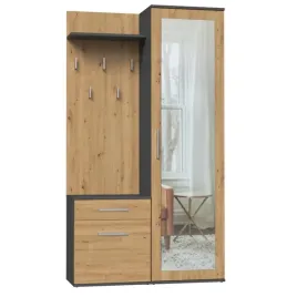 garderoba-do-przedpokoju-antracyt-dab-artisan-outlet