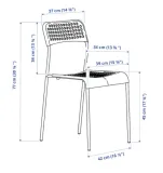 krzeslo-ikea-bialy-1-szt-material-obicia-brak
