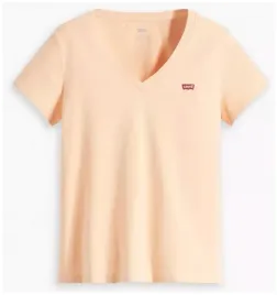 t-shirt-damski-levis-brzoskwiniowy-z-malym-logo-xxs