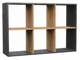 regal-otwarty-do-pokoju-dziecka-110-cm-antracyt-meleks-ii-ts-4-kolory