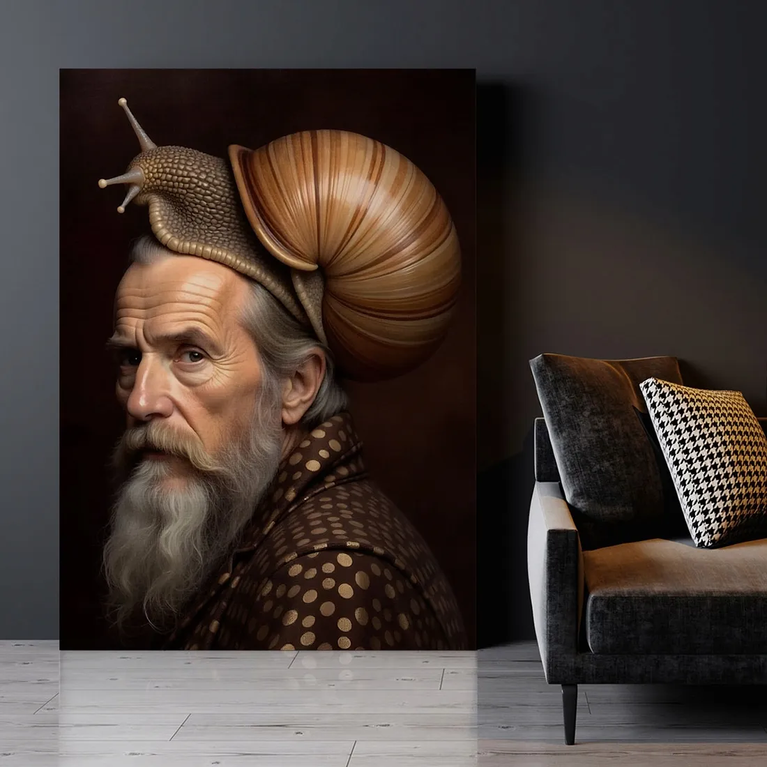 obraz-na-plotnie-portret-slimak-80x120-cm-stan-nowy