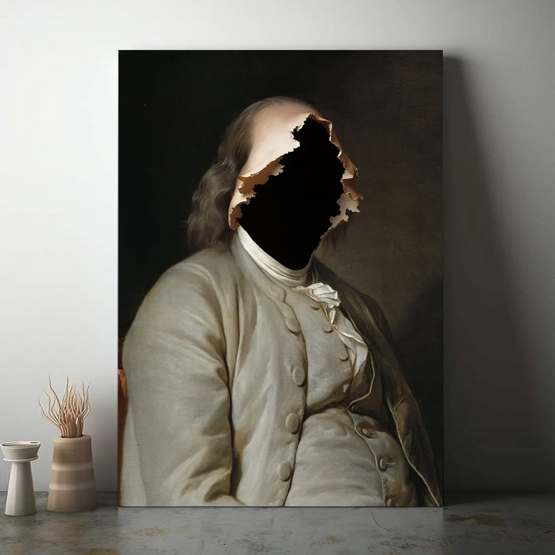obraz-na-plotnie-portret-rozerwany-70x100-cm-stan-nowy