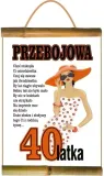 dyplom-urodziny-40-dla-pani