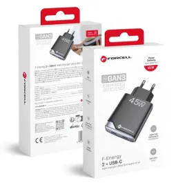 ladowarka-sieciowa-do-telefonu-forcell-f-energy-ultra-slim-gan-iii-2-x-usb