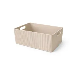 organizer-bezowy-pojemnik-z-uchwytami-na-drobiazgi-kable-biuro