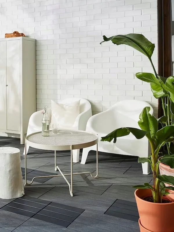 stol-ikea-metal-okragly-krokholmen-stan-nowy