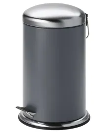kosz-na-odpady-metalowy-ciemnoszary-mjosa-12l-ikea