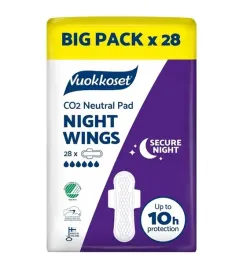 podpaski-nocne-night-wings-28-szt-big-pack-bardzo-chlonne-vuokkoset