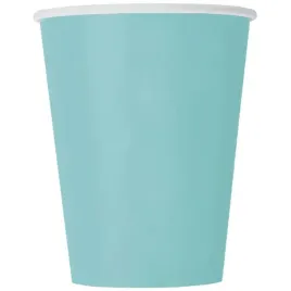 kubeczki-papierowe-classic-niebieski-jasny-unique-270ml-8-szt