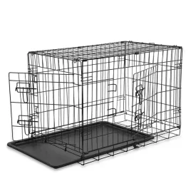 hafenbande-skladana-metalowa-klatka-do-pomieszczen-twin-door-m-77x48x55cm