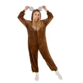 pizama-kigurumi-renifer-kombinezon-jednoczesciowy-damski-rozmiar-s