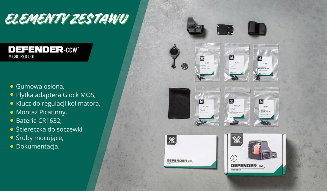 kolimator-vortex-defender-ccw-3-moa-stan-nowy
