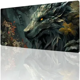 podkladka-pod-myszke-xxl-lesny-smok-90x40-tilt-wytrzymala-gamingowa