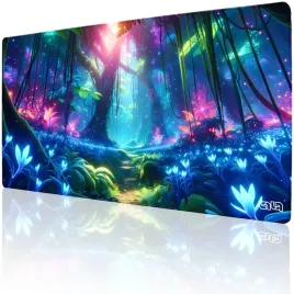 podkladka-pod-mysz-myszke-kosmiczny-las-100x50-tilt-gamingowa-xl