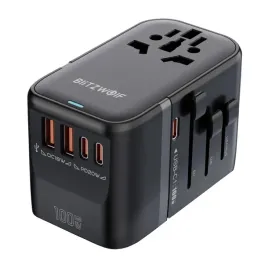 adapter-podrozny-5w1-blitzwolf-bw-ta2-2xusb-a-qc-2xusb-c-pd-usb-c-gan-100