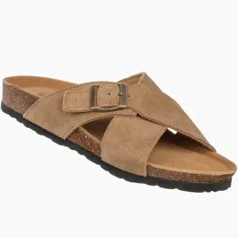 klapki-damskie-skorzane-buty-casual-zamszowe-z-klamra-korkowe-brazowe-38
