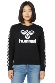 bluza-damska-hummel-classic-taped-dresowa-czarna
