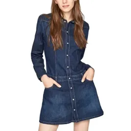 sukienka-damska-pepe-jeans-susanna-jeansowa