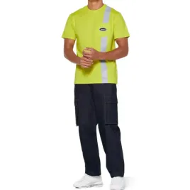 koszulka-meska-huff-safety-t-shirt-seledynowa-odblaskowa