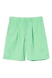 spodenki-damskie-stussy-lee-baggy-eleganckie-bermudy-zielony