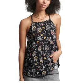 bluzka-damska-superdry-vintage-beach-cami-top-czarna-na-ramiaczkach