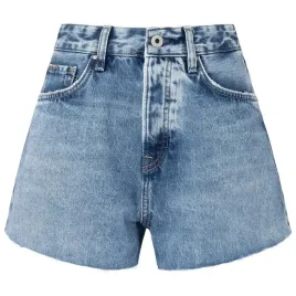 spodenki-damskie-pepe-jeans-suzie-z-wysokim-stanem